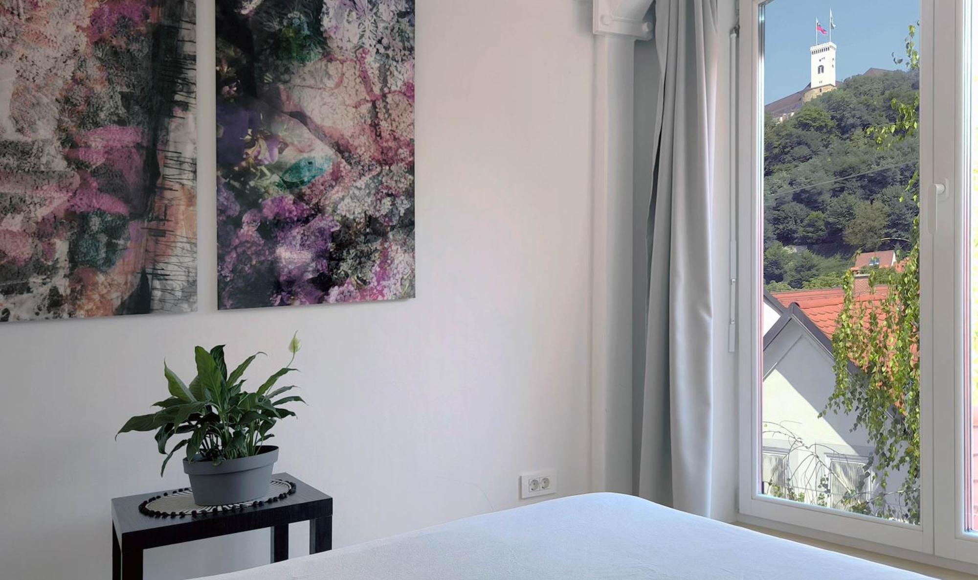 Penthouse View In Town Apartment Ljubljana Luaran gambar